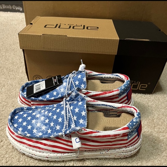 Hey Dude Mens Wally Stars N Stripes 